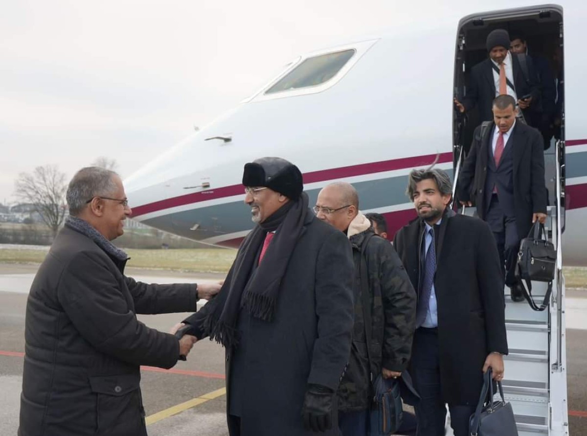 Al-Zubaidi says he arrived in Switzerland to expose the crimes of the Houthis at the Global Forum "Davos"