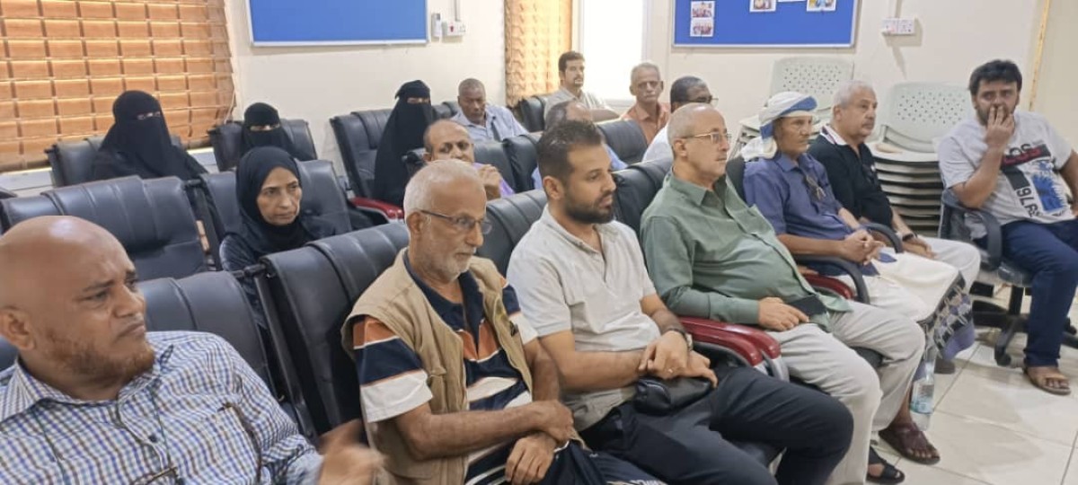 مجلس نقابة الصحفيين الإعلاميين الجنوبيين فرع عدن ينظم لقاءً باللجان النقابية الصحفية والاعلامية