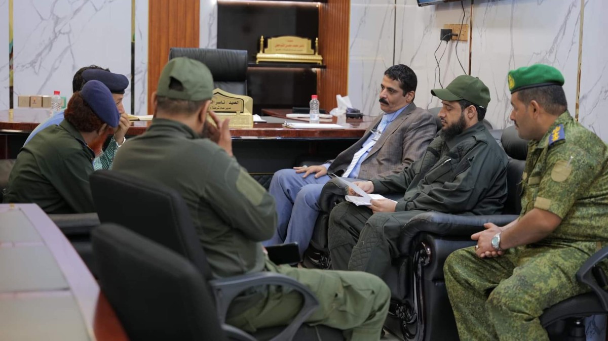 مدير أمن لحج يستقبل وفد النيابة الجزائية في زيارة تفقدية للسجن المركزي ومكافحة الإرهاب