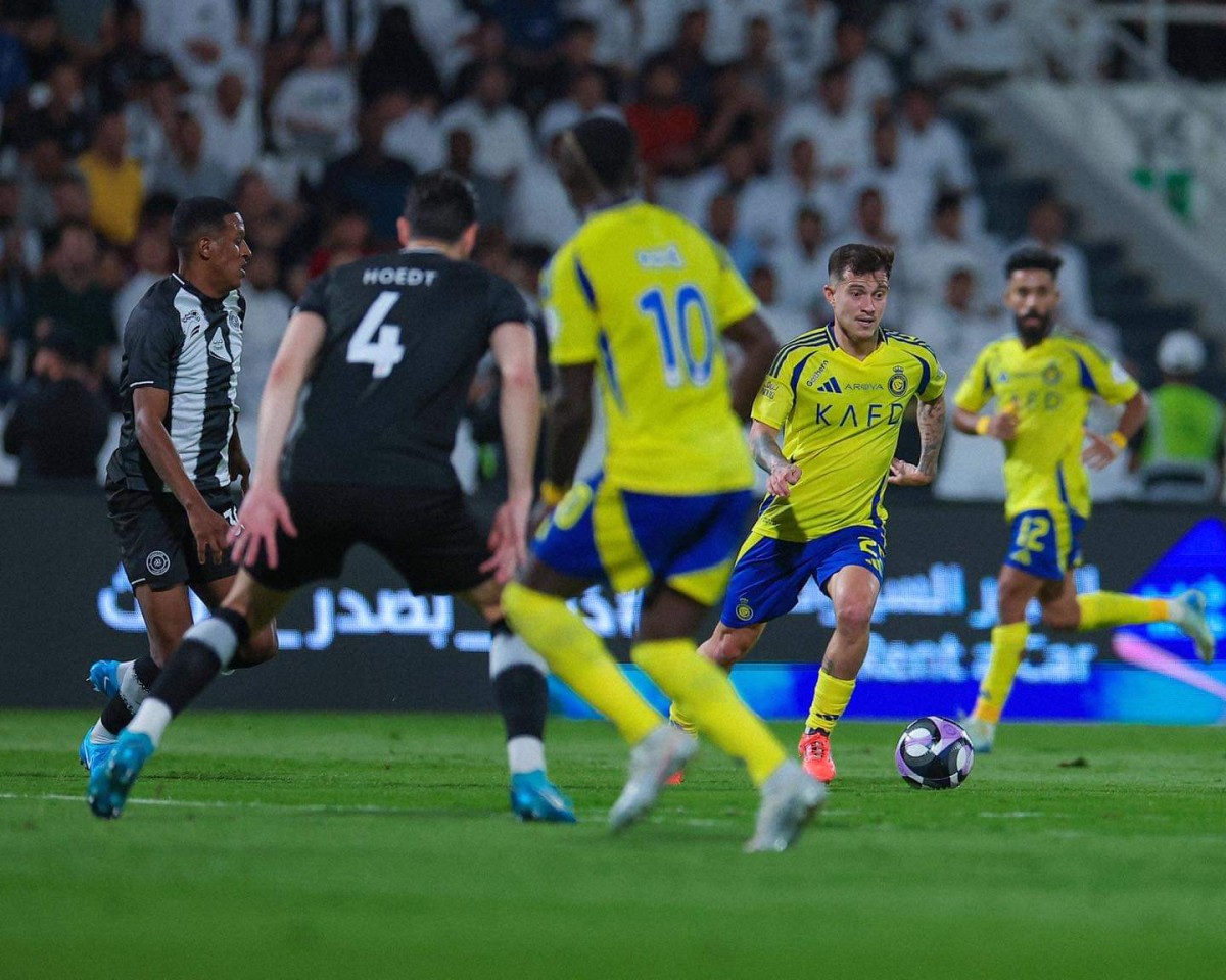 رونالدو يسجل هدفًا حاسمًا ويقود النصر للفوز على الشباب في الدوري السعودي