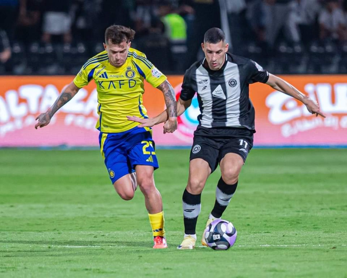 رونالدو يسجل هدفًا حاسمًا ويقود النصر للفوز على الشباب في الدوري السعودي