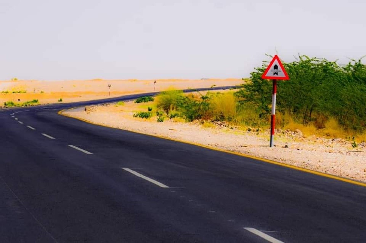 الانتهاء من أعمال المقطع الرابع من طريق عتق - العبر
