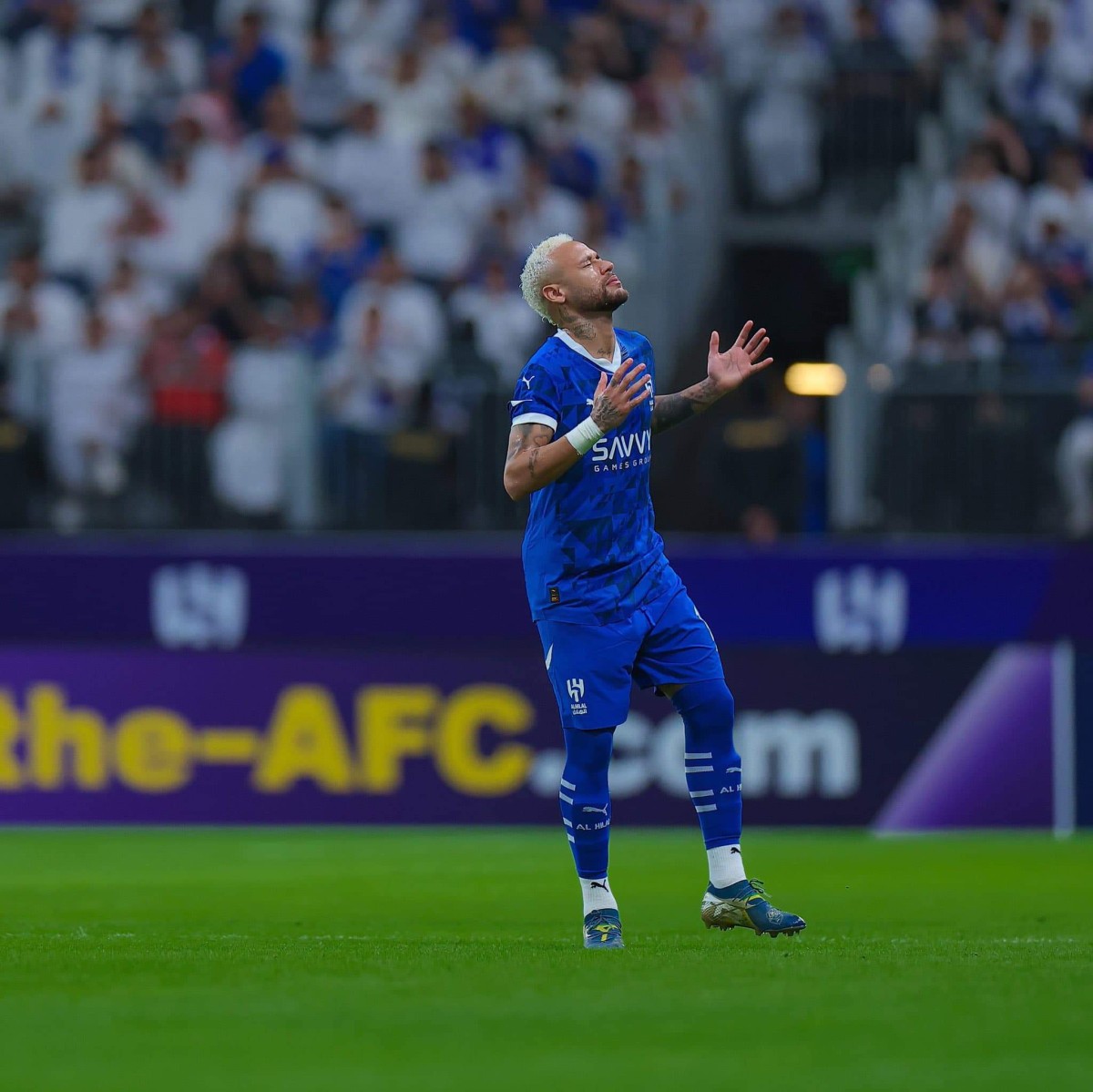 وسط تجدد إصابة نيمار .. ميتروفيتش يسجل هاتريك في فوز الهلال السعودي على الاستقلال الإيراني
