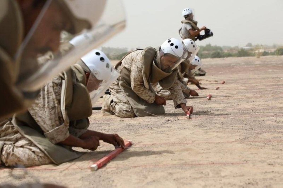 «مسام» ينتزع 1,151 لغماً وذخيرة غير متفجرة باليمن خلال أسبوع واحد