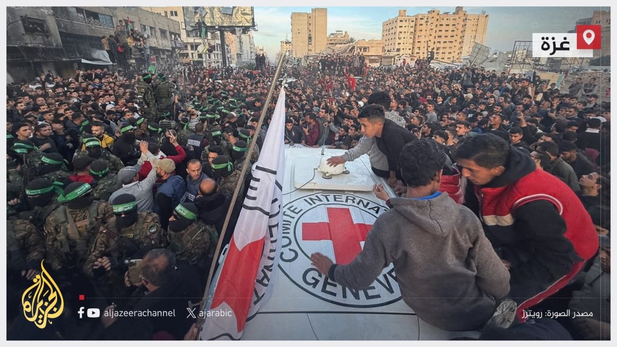 الجيش الإسرائيلي يتسلم المختطفات الثلاث بعد تحريرهن من غزة
