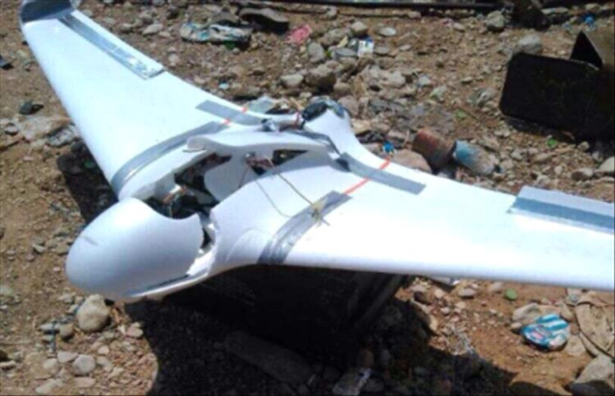 Taiz .. The shooting of a Houthi driver plane