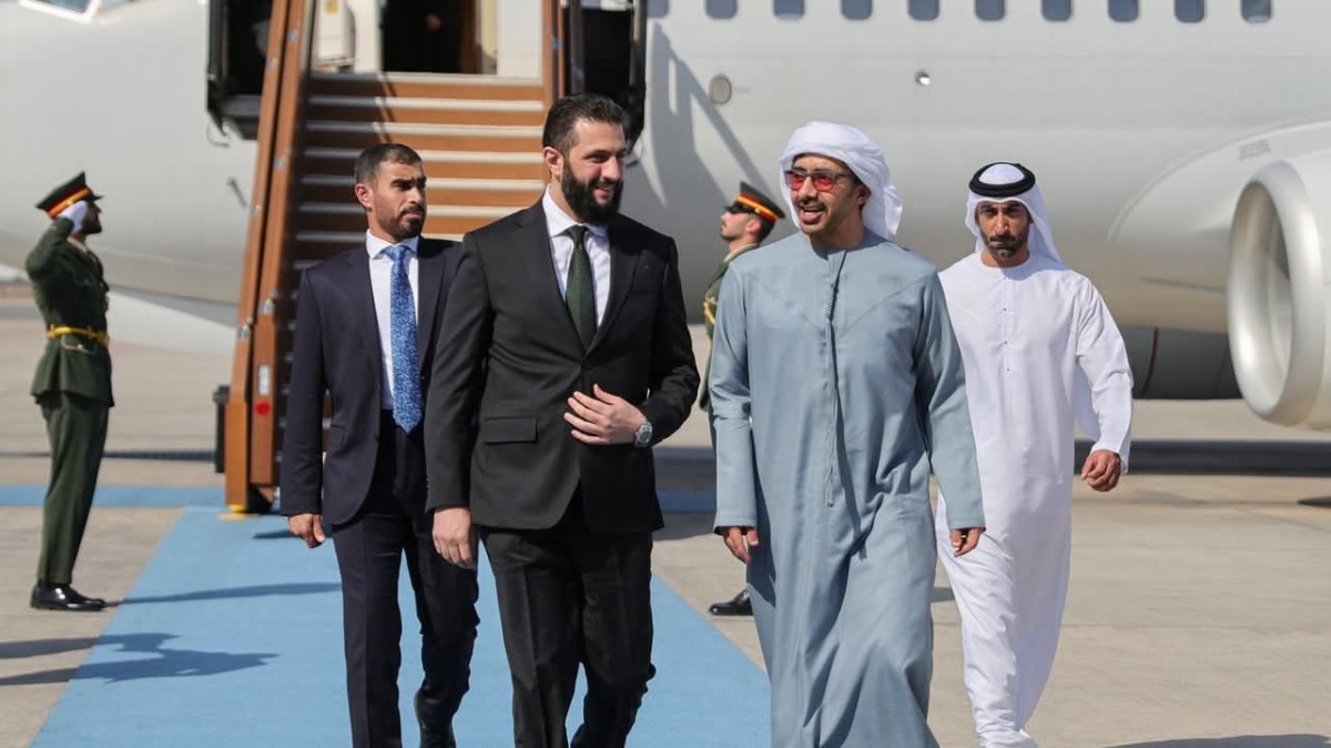 Sharia arrives in Abu Dhabi on the first visit to the Emirates