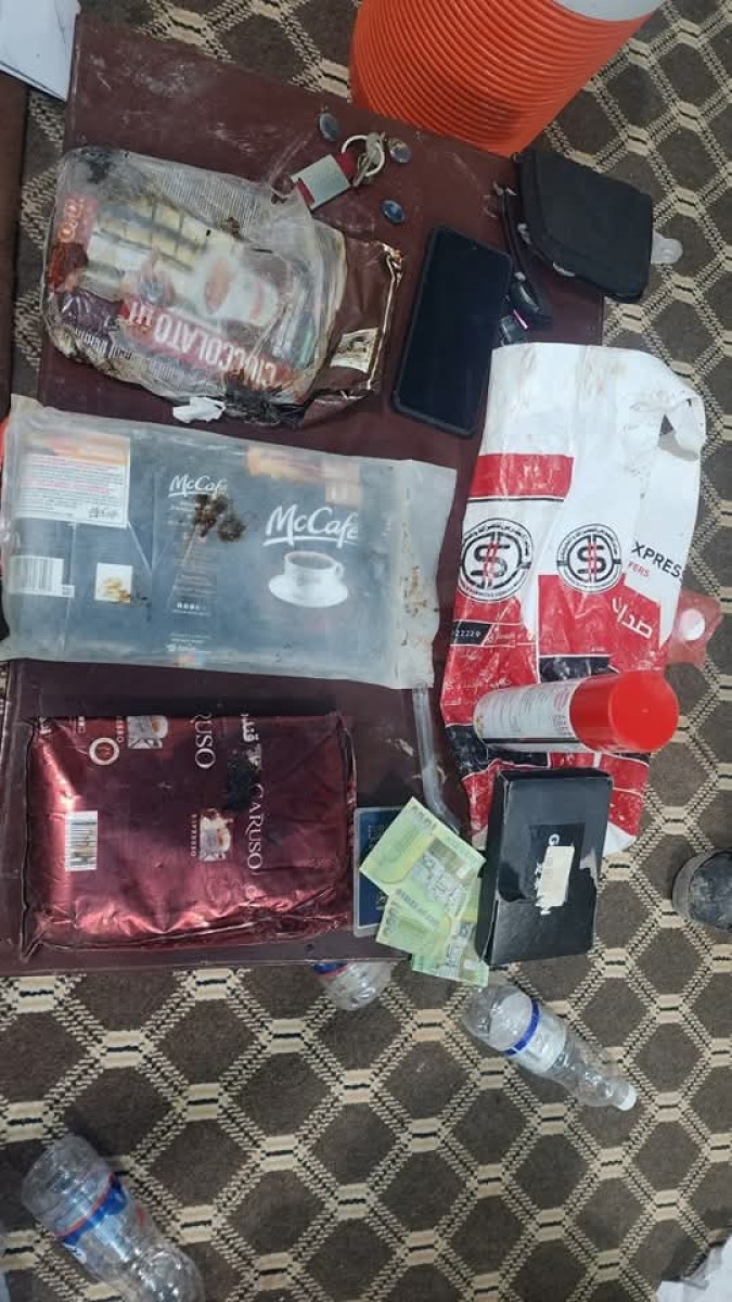 Hadramout .. 4 kilograms of hashish were seized at one point