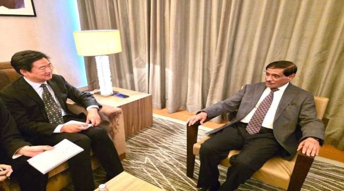 Al -Bahsni meets the Acting Embassy of the People's Republic of China to our country