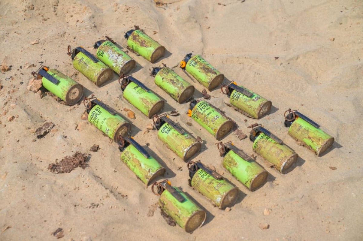 Abyan: "Pores" damage more than 4 thousand ammunition in a qualitative process in Wadi Duvis