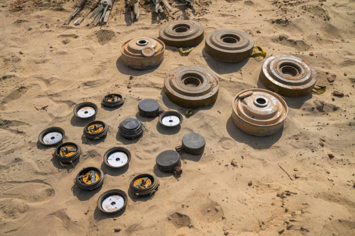 Abyan: "Pores" damage more than 4 thousand ammunition in a qualitative process in Wadi Duvis