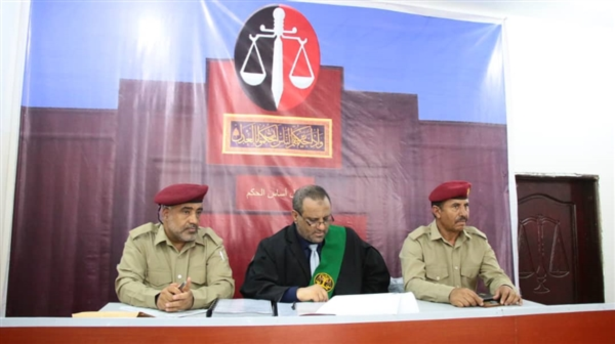 Marib .. The Military Appeal Court begins the trial of the most dangerous cells of the Houthi terrorist militia
