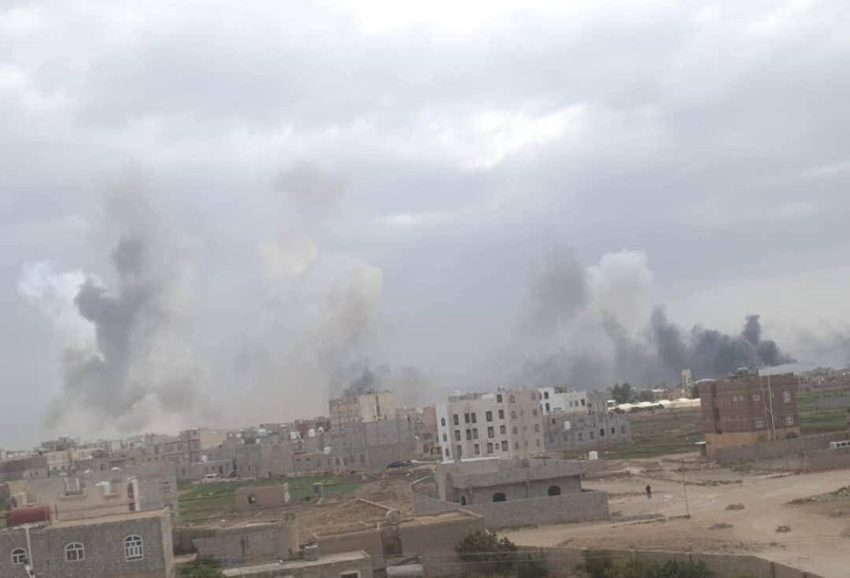 Urgent: Violent Israeli raids targeting Sanaa and affecting its airport and with vital infrastructure