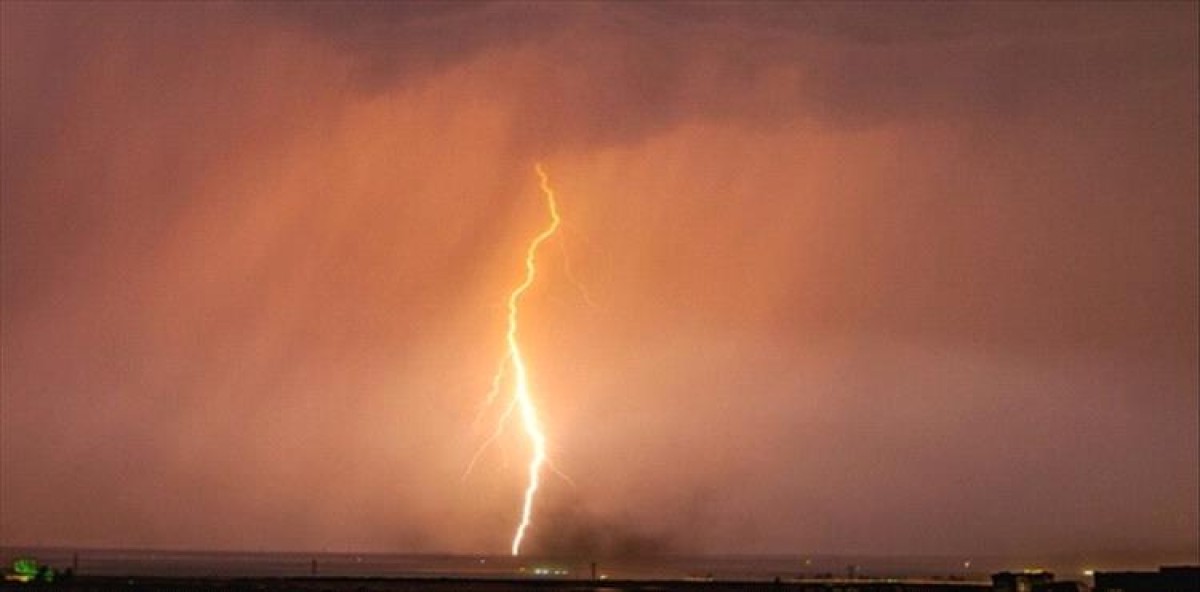 The death of a child in a thunderstorm