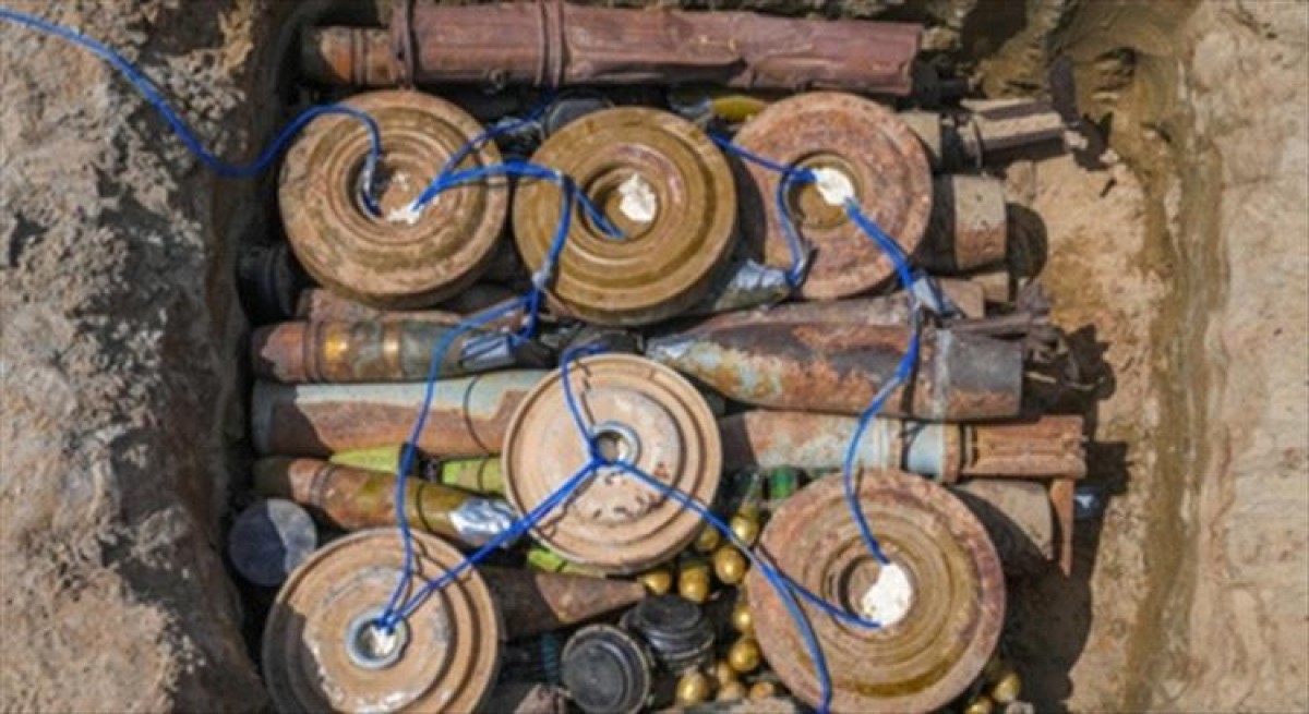 Pores announce the destruction of more than 5 thousand explosive materials in Abyan