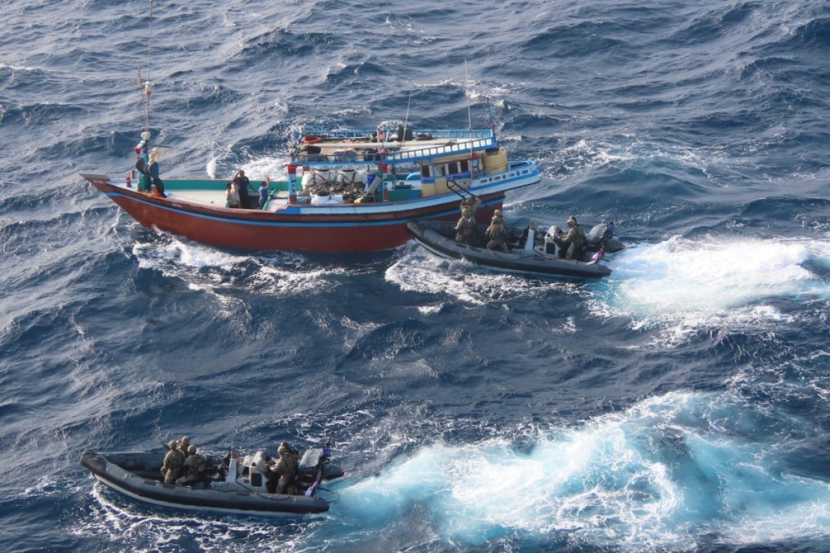 The joint forces confiscate a drug shipment of more than $ 36 million in the Arabian Sea