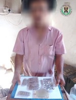 The security belt forces, Lahj, control a promoter and a user of narcotic drugs