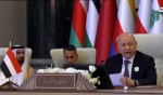 العليمي في قمة بغداد: لا سلم دون حسم ملف الحوثيين