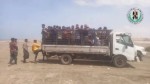 الحزام الأمني في الصبيحة يضبط 119 مهاجرا أفريقيا بعمق البحر