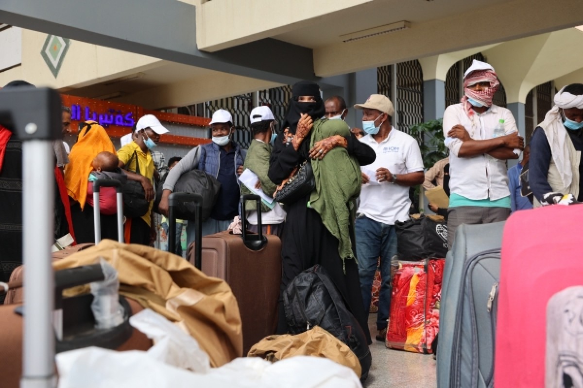 Voluntary return of 147 Ethiopian immigrants to their country
