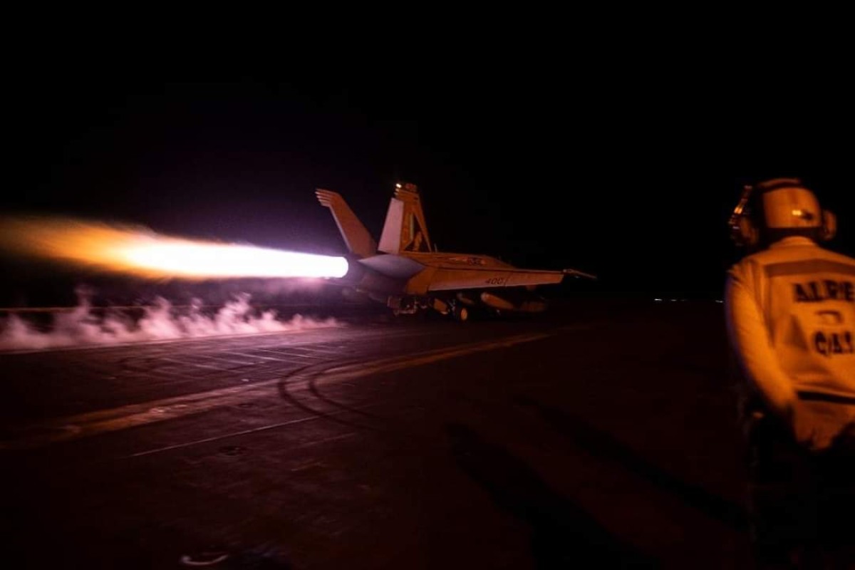 Renewed US-British raids on the Houthi stronghold in Saada