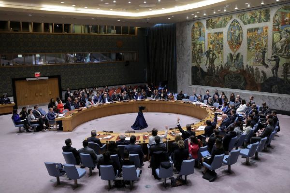 An emergency session of the UN Security Council following the Iranian attacks on Israel