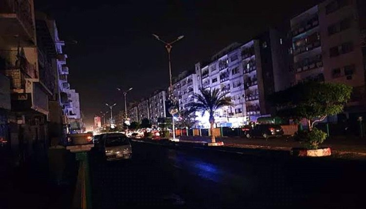 The electricity system in Aden and Lahj is out of service