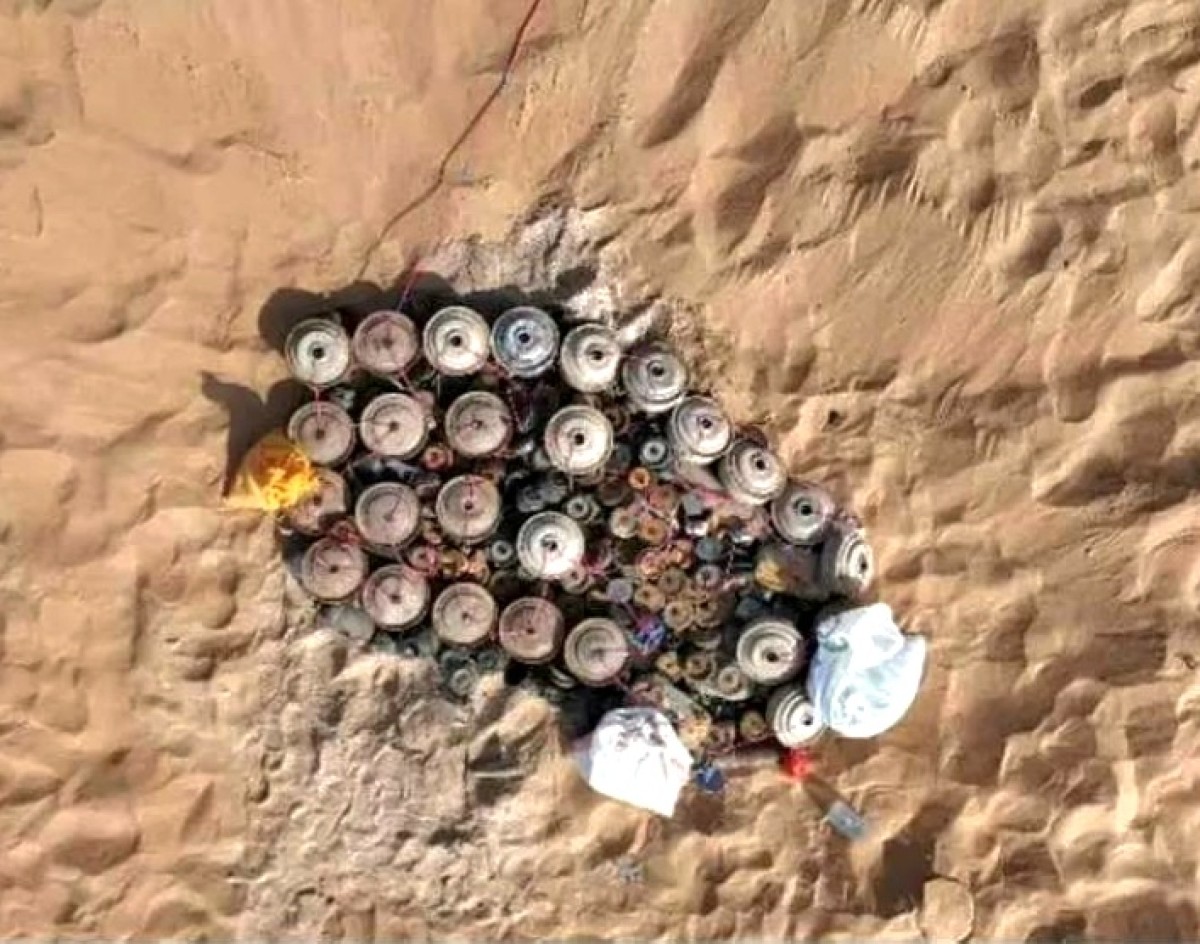 1,338 Houthi mines were cleared in Yemen within a week