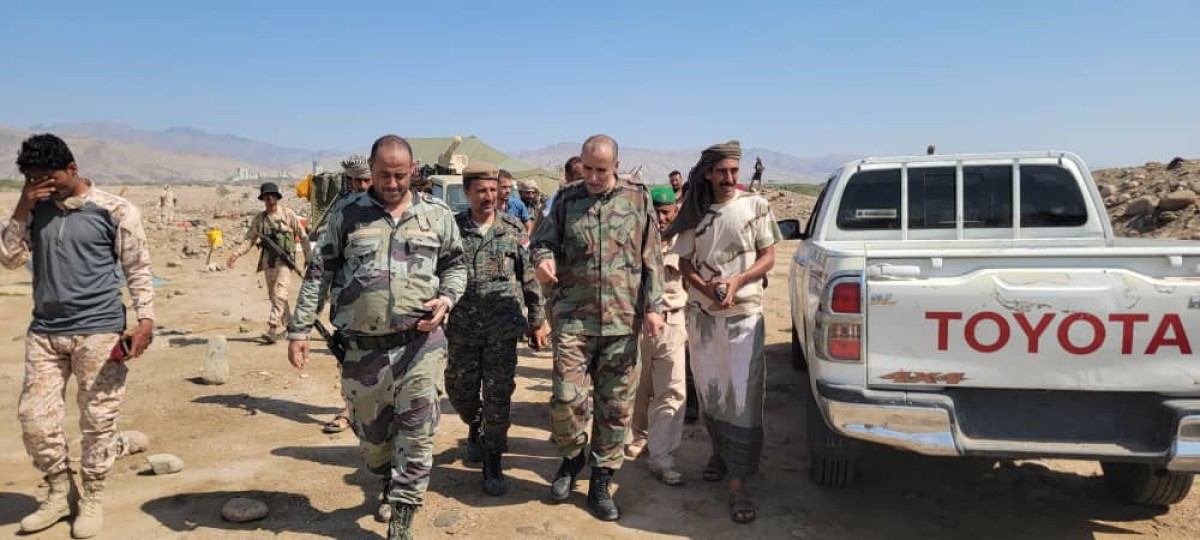 On an inspection tour in Abyan, Al-Junaidi stresses the necessity of extreme vigilance
