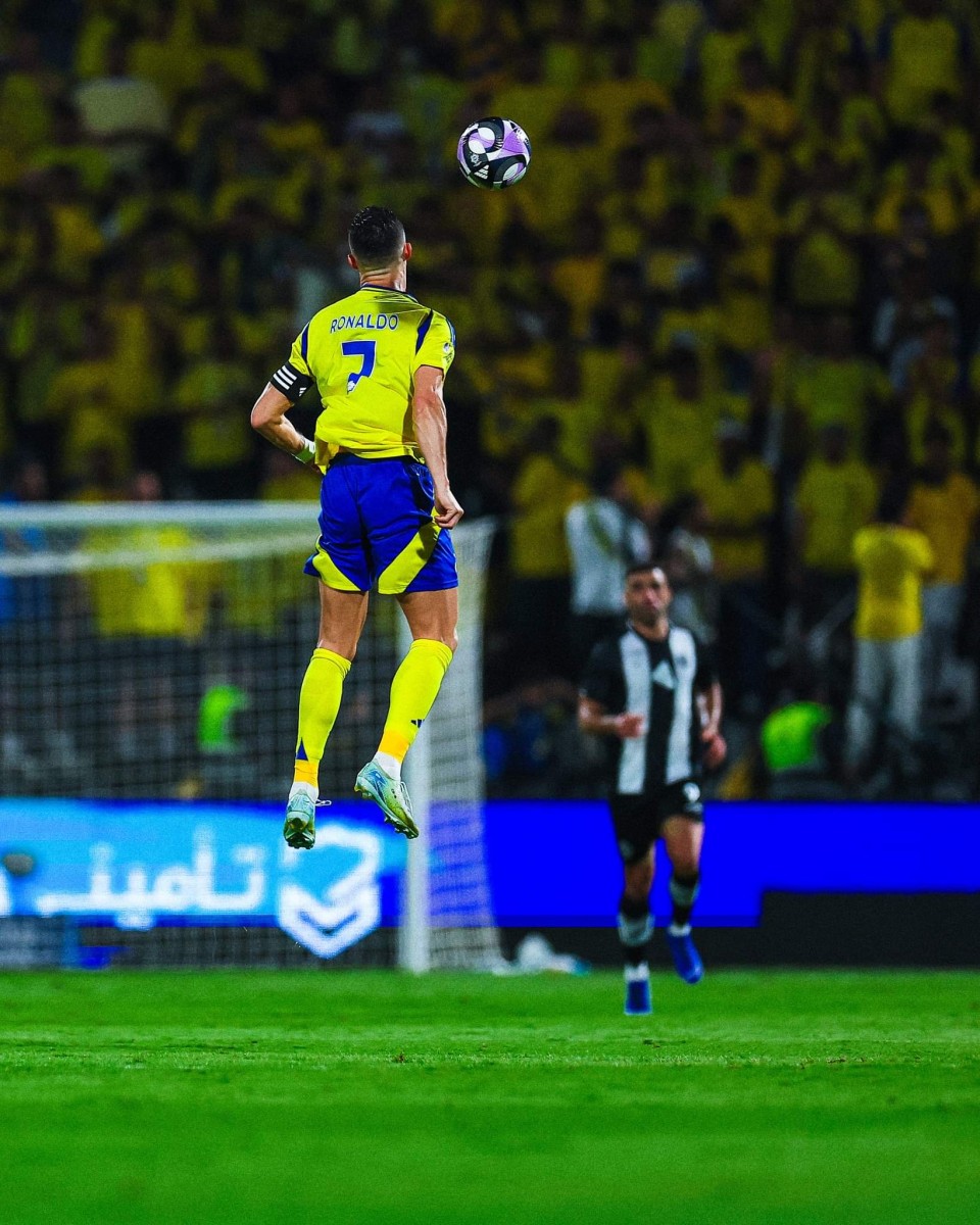 رونالدو يسجل هدفًا حاسمًا ويقود النصر للفوز على الشباب في الدوري السعودي
