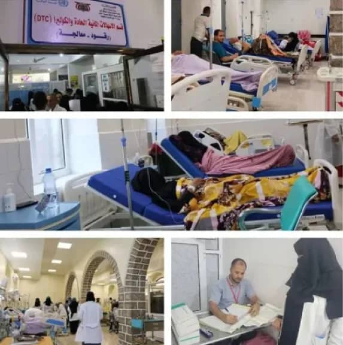 تعز تسجل حالة وفاة و65 إصابة جديدة بالكوليرا وسط تفاقم الوضع الصحي