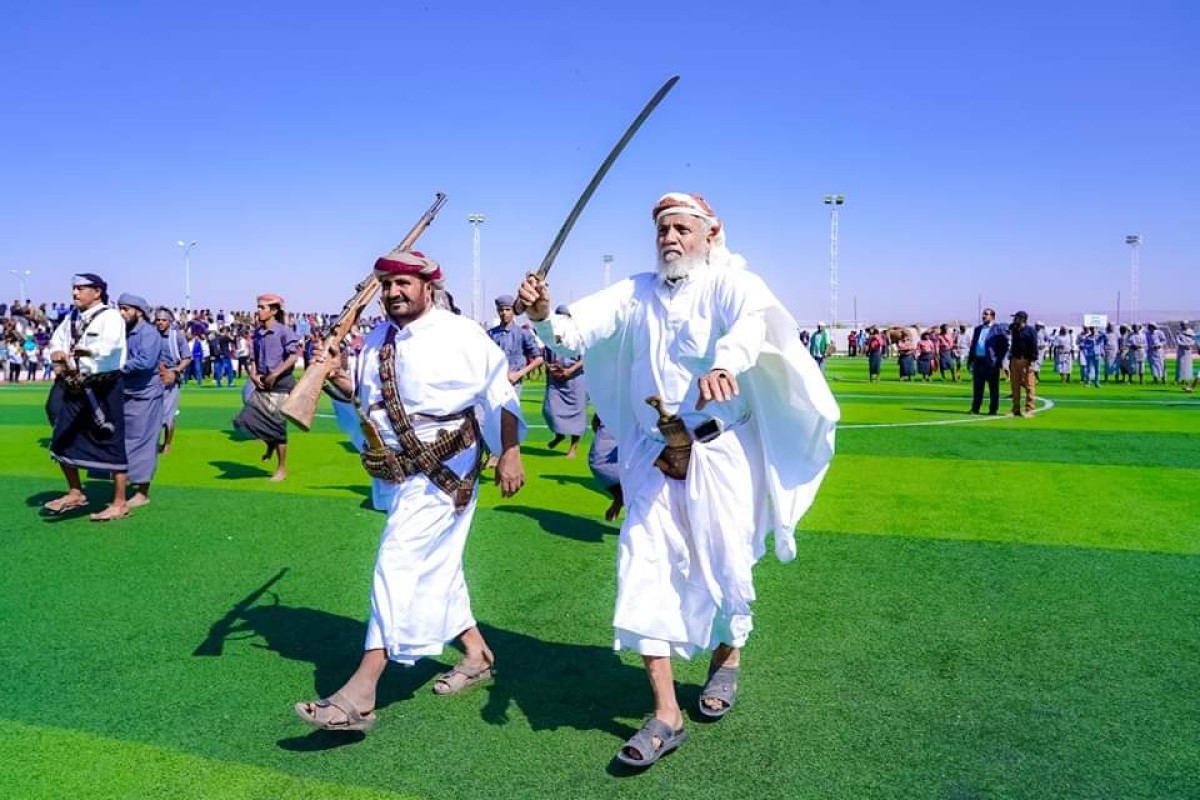 تدشين فعاليات مهرجان التراث والفنون الخامس بمحافظة شبوة.