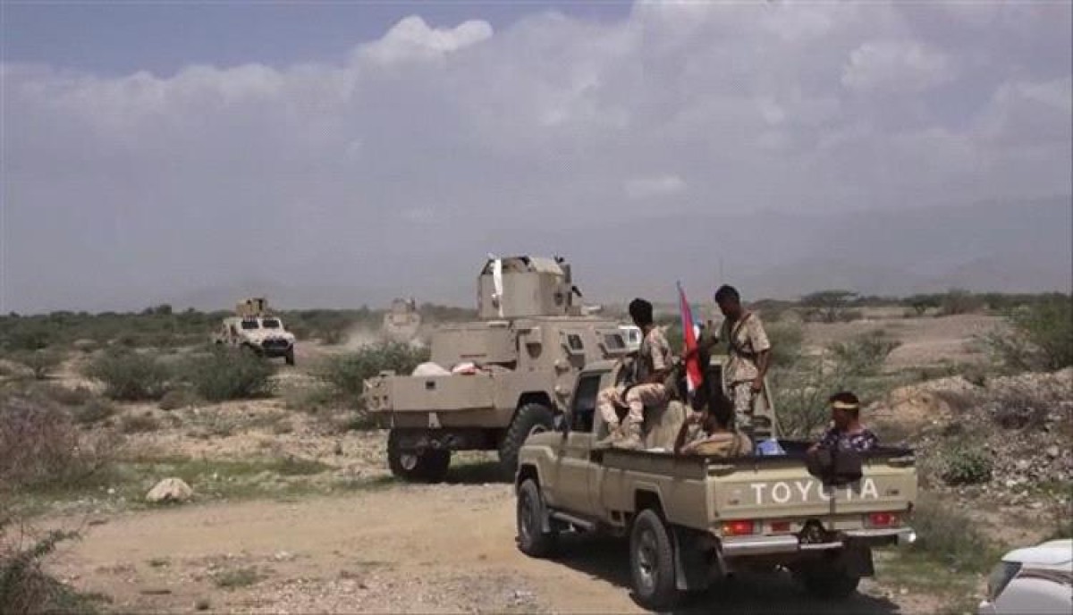 The southern armed forces confront a terrorist attack by Al-Qaeda members in Wadi Omran