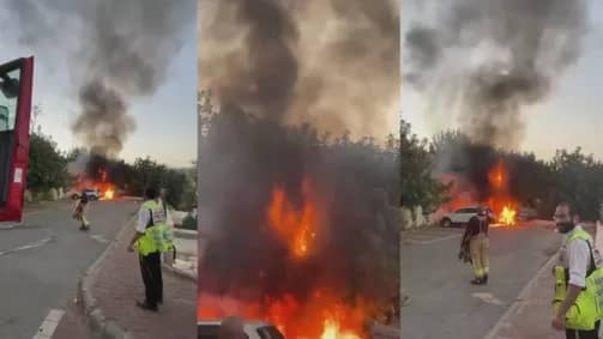 إسرائيل تعترض صاروخاً باليستياً أطلقه الحوثي من اليمن.. وشظاياه تشعل حرائق