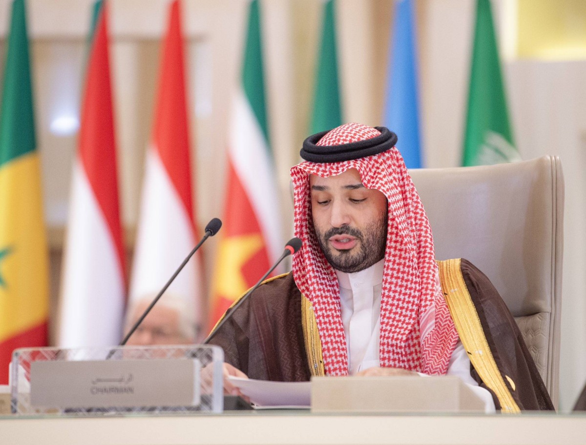 ولي العهد السعودي: نقف إلى جانب فلسطين ولبنان... ونرفض الهجمات على إيران