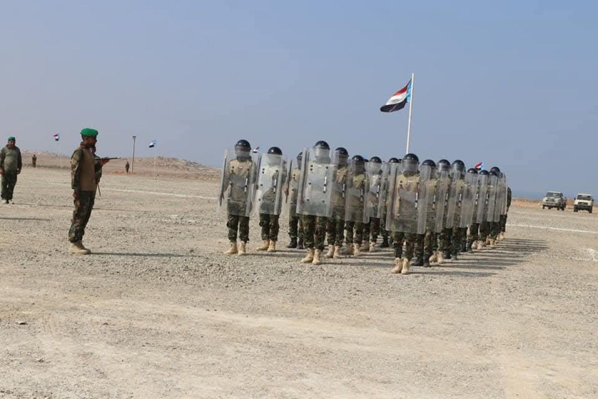 New units of the military forces graduate in Socotra