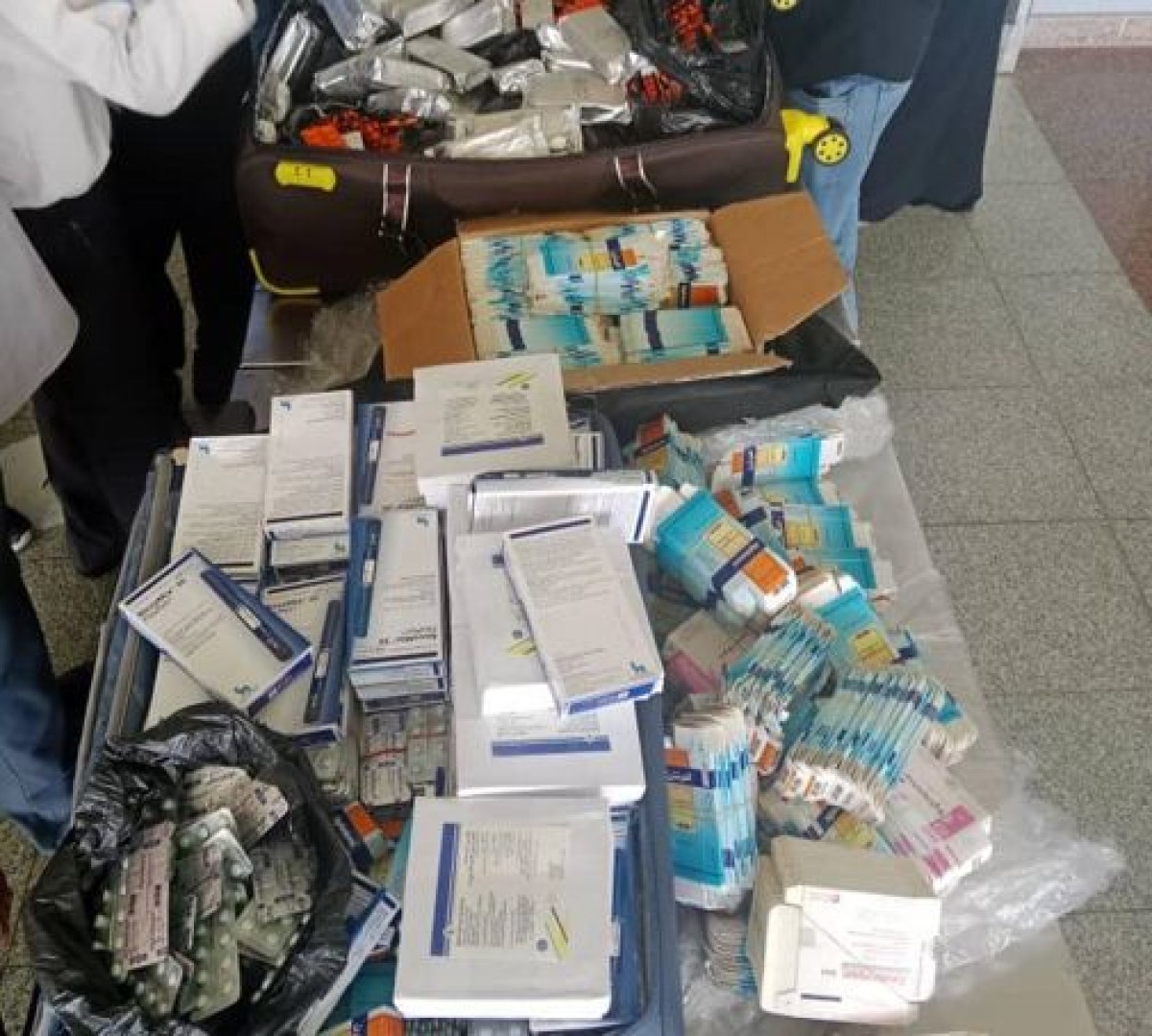 The second in less than two weeks.. A shipment of smuggled medicines was seized at Aden Airport