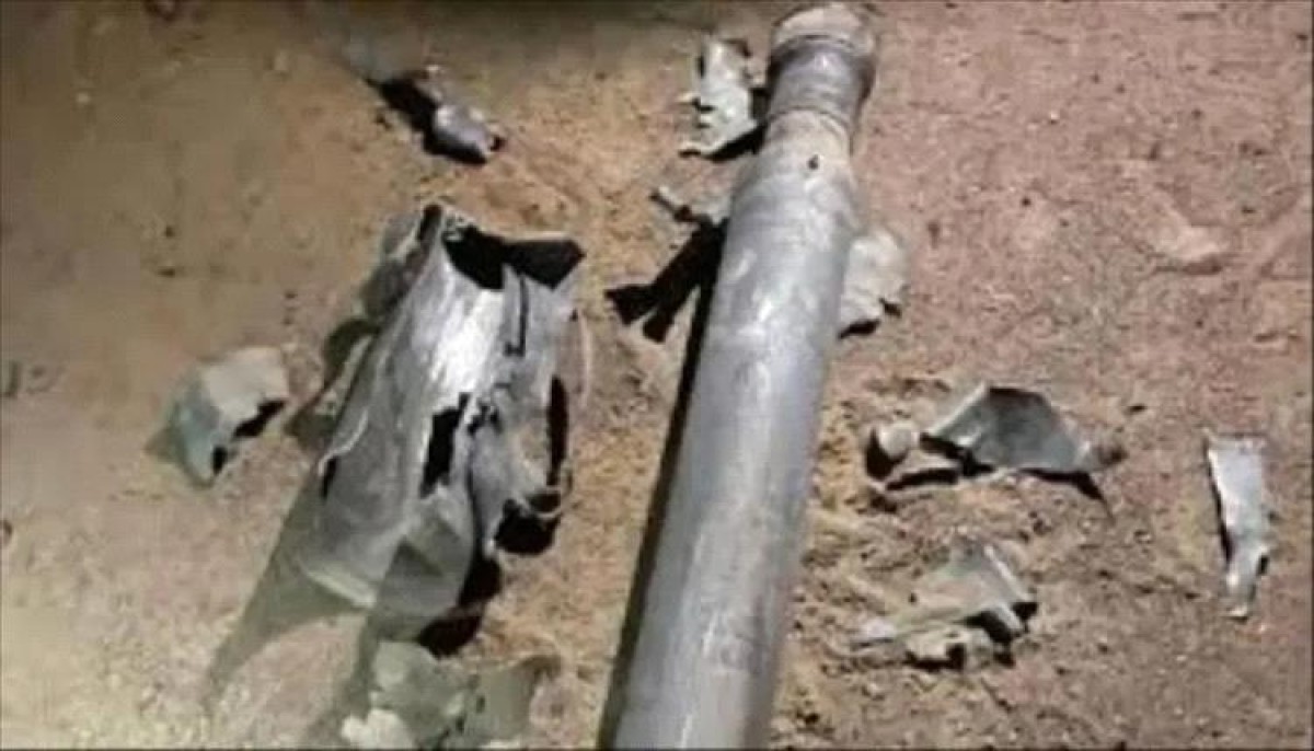 A Houthi projectile explosion targets civilians in Al-Dhalea
