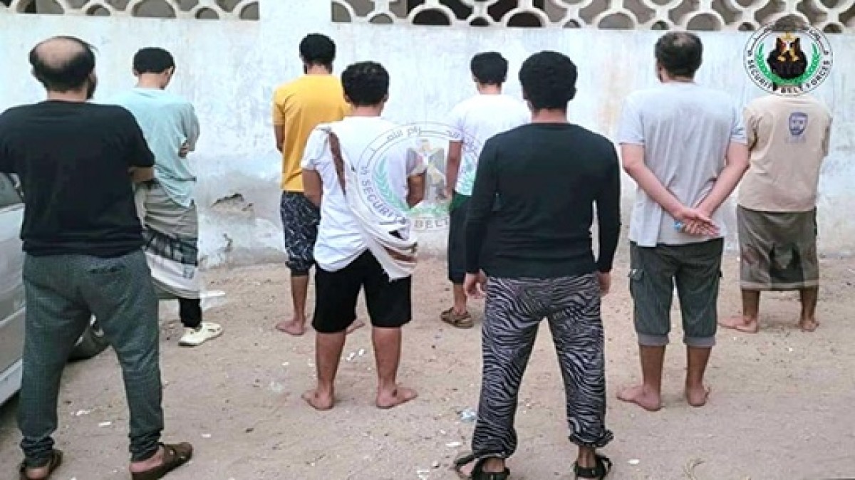 The Narcotics Control Administration deports 8 defendants to the central prison in the capital, Aden