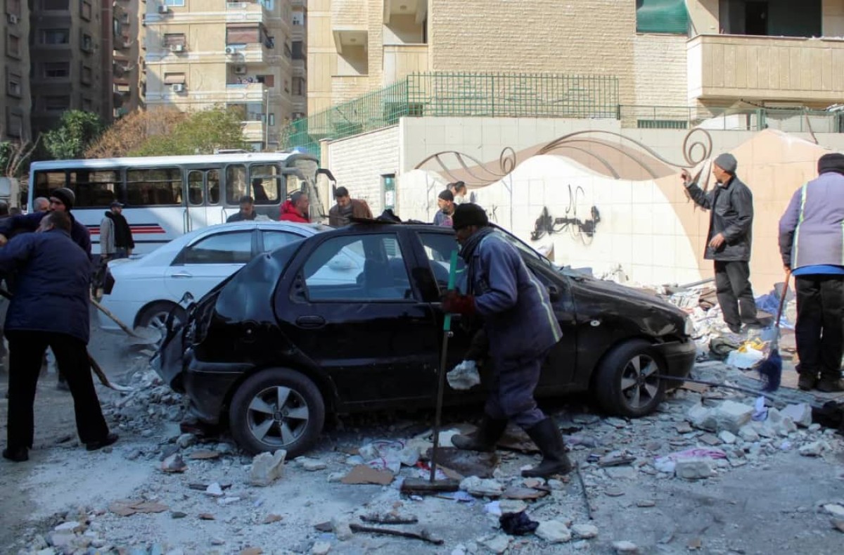 An Israeli raid near Damascus kills Hezbollah's liaison official with the Syrian army