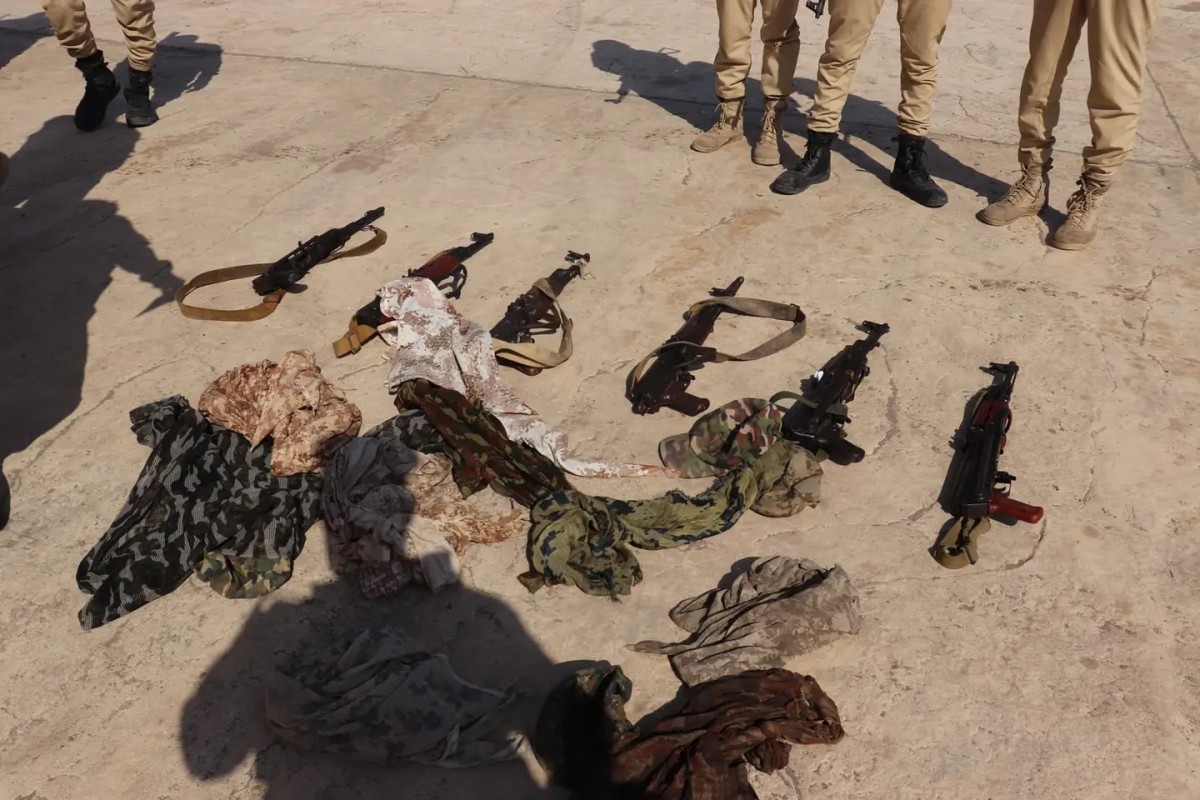 Southern Military Police seizes weapons and violations in Aden