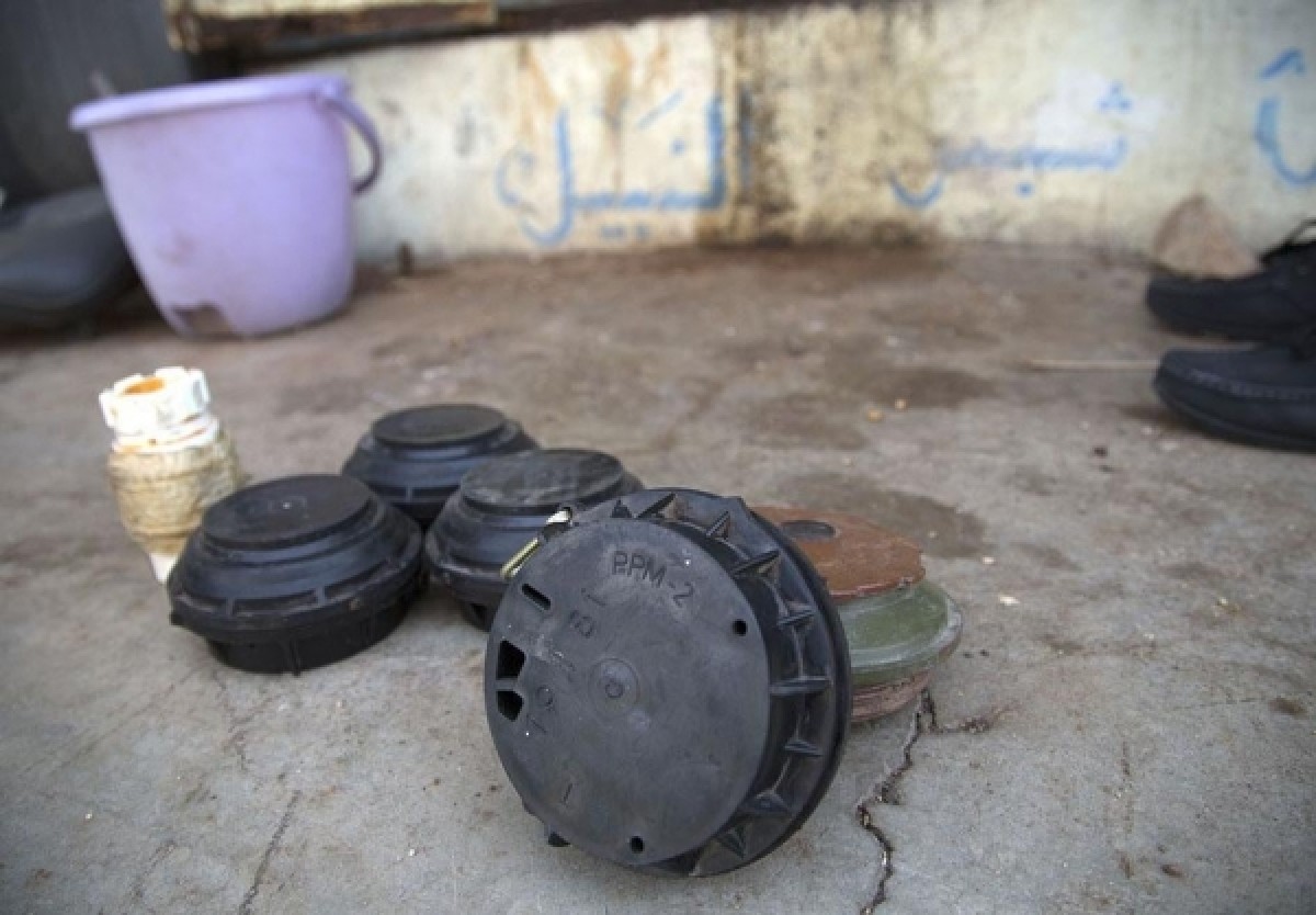 A civilian was killed and another injured in a landmine explosion south of Hodeidah