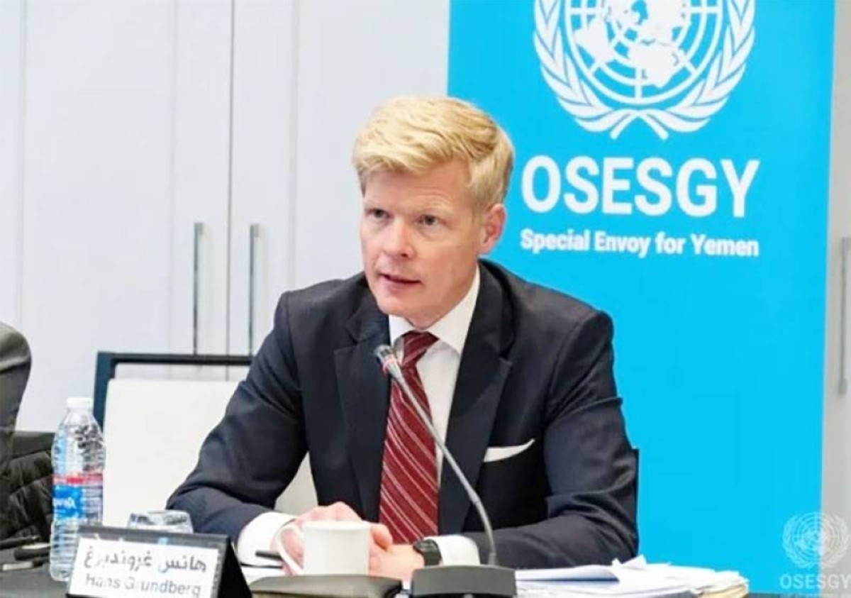 Grundenberg: Anti-peace voices obstruct the implementation of the peace roadmap in Yemen