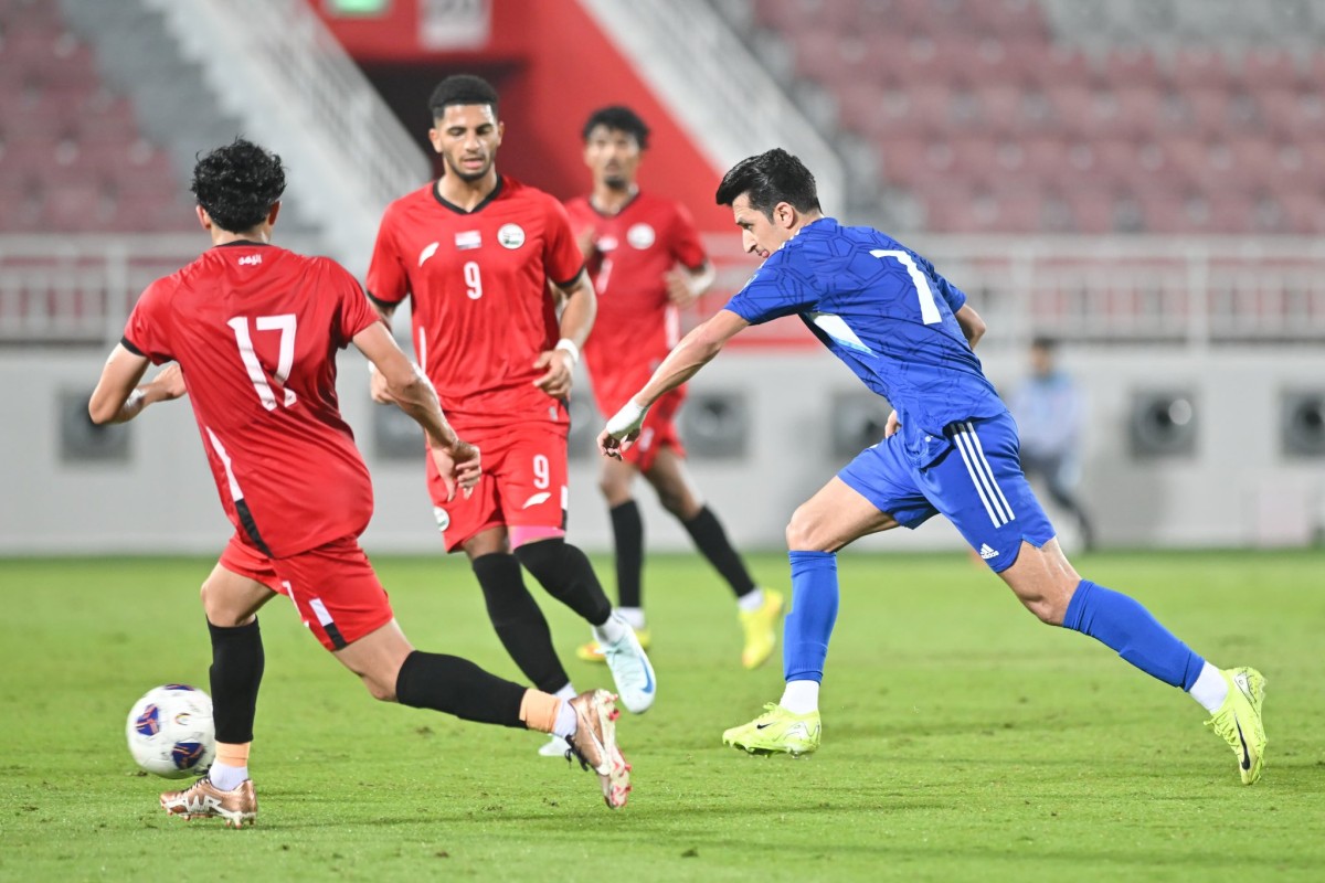 تعادل اليمن والكويت ودياً استعداداً لخليجي 26