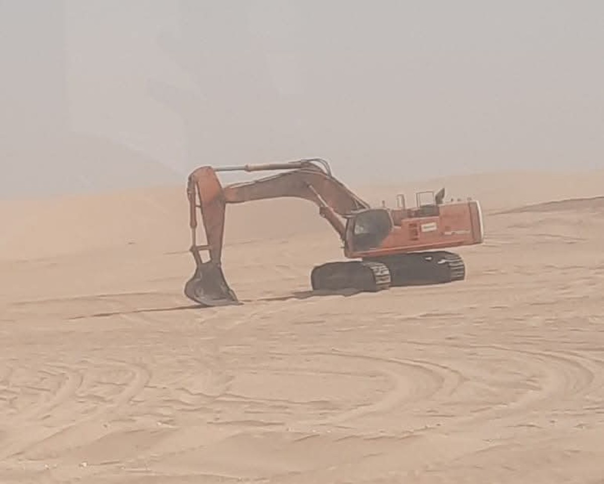 Tribal people prevent construction work at Marib Airport