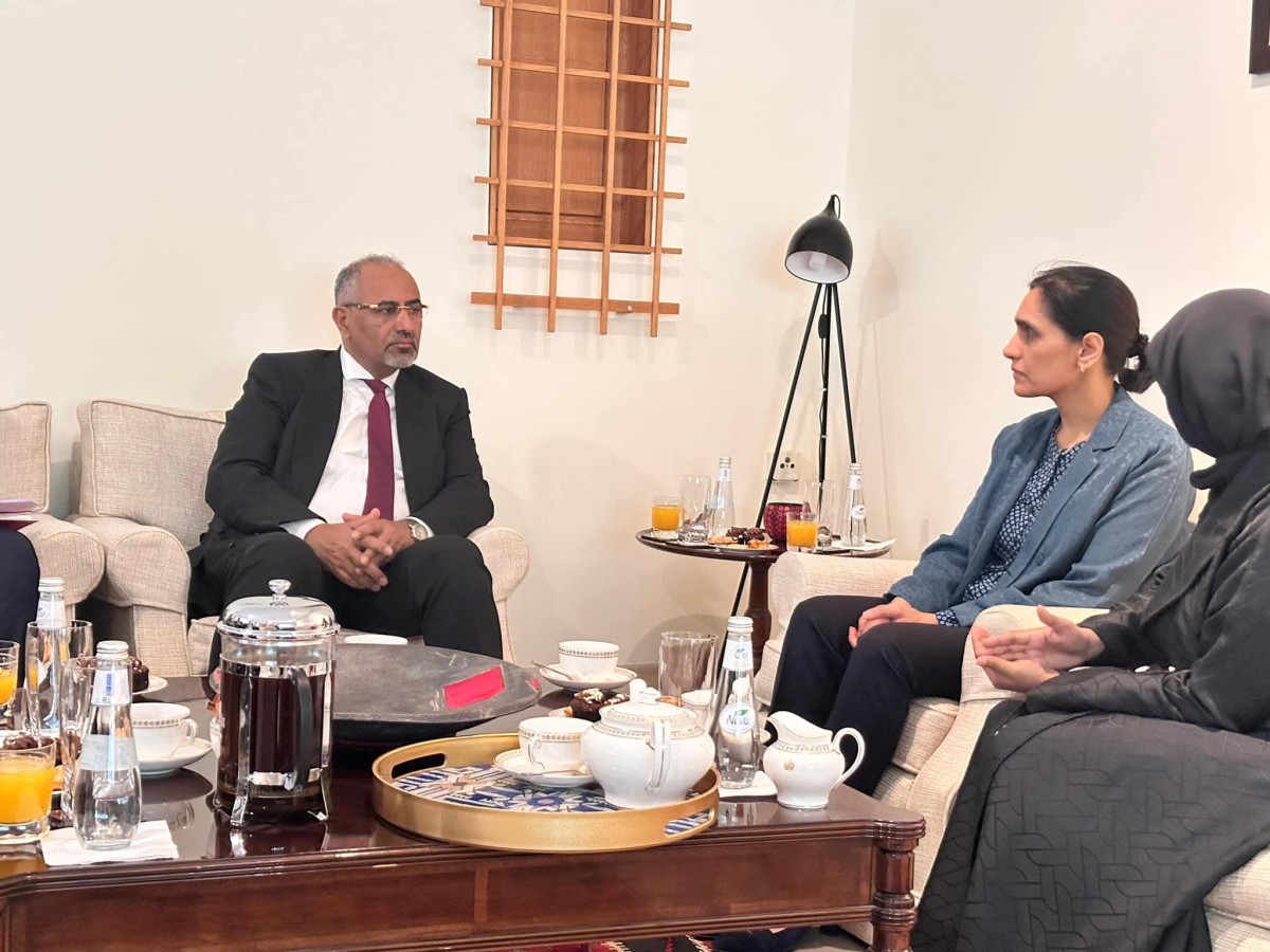 Al-Zubaidi: We rely on the United Kingdom’s role in supporting the stability of Yemen and supporting humanitarian efforts