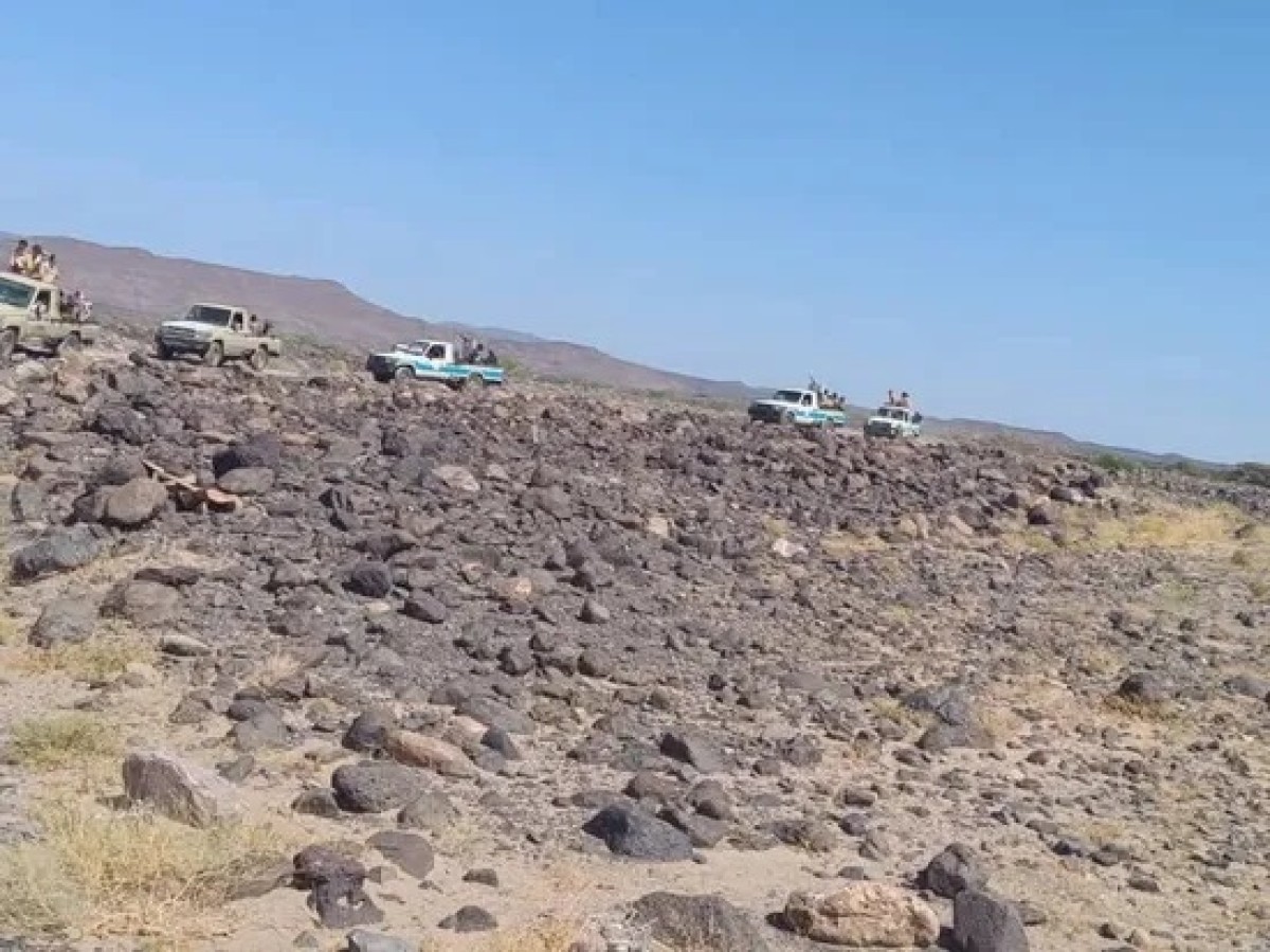 Security Belt forces storm an Al-Qaeda camp in Wadi Al-Sari