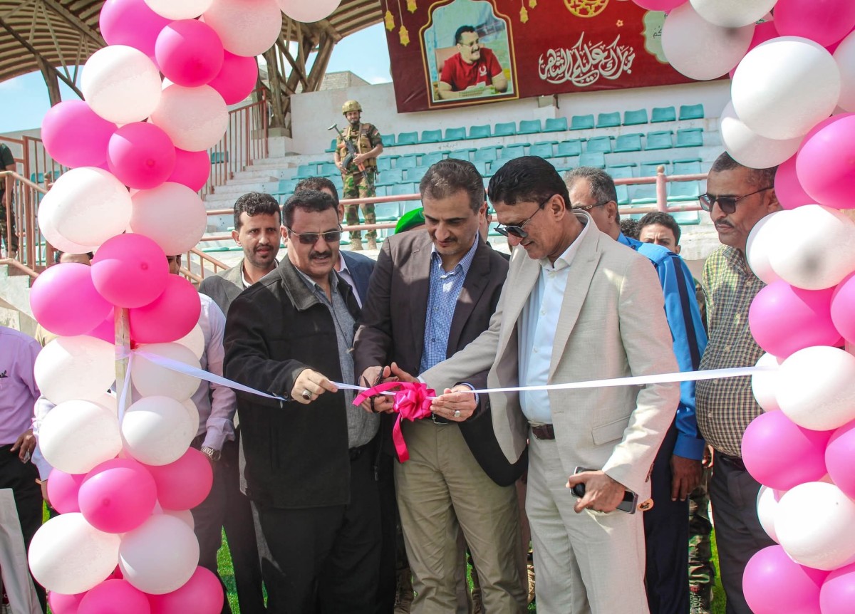Governor Lamlas officially opens the late Alwani Stadium in Mansoura
