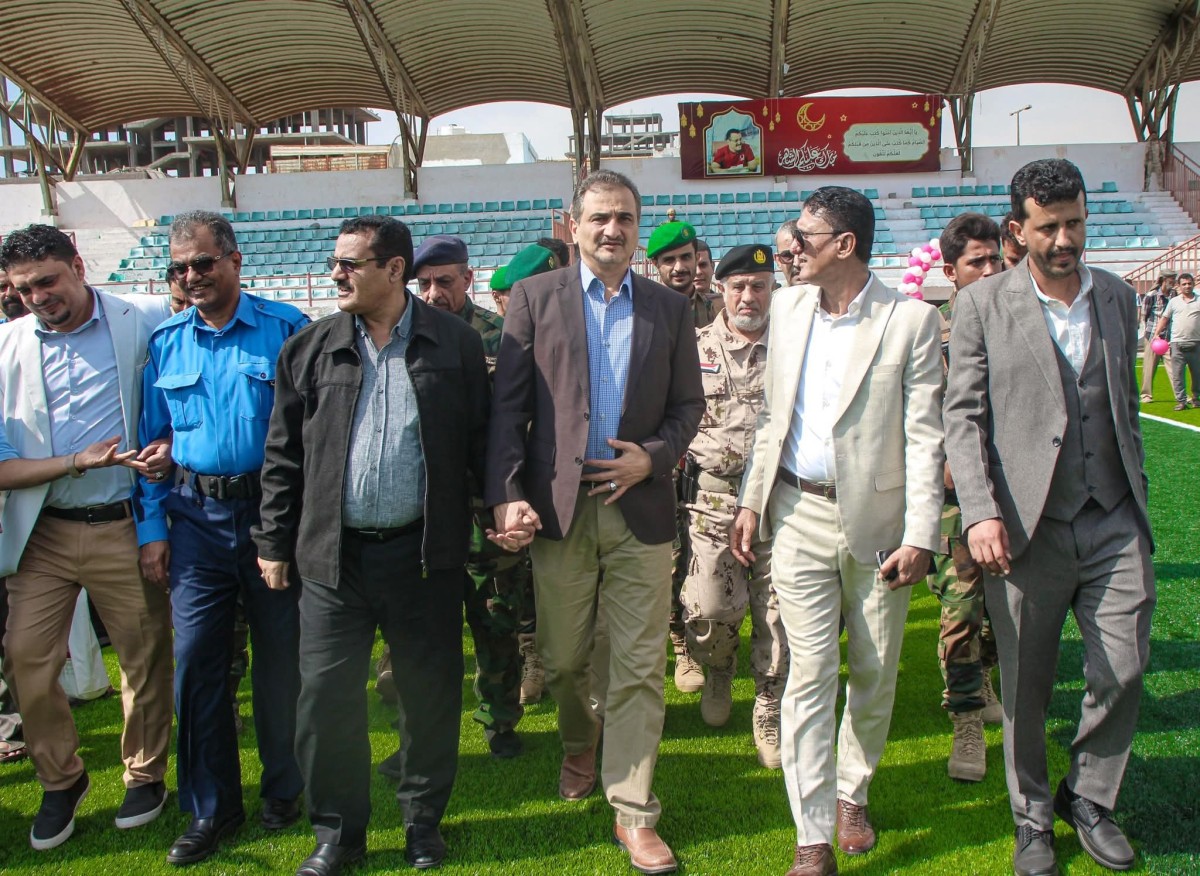 Governor Lamlas officially opens the late Alwani Stadium in Mansoura