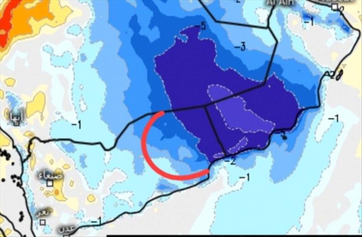 A meteorologist predicts a severe cold wave